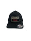 THIGHBRUSH® "TICKLED PINK" - FlexFit Hat - Black