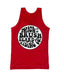 THIGHBRUSH® BEARD RIDING COMPANY - Men's Tank Top - Red