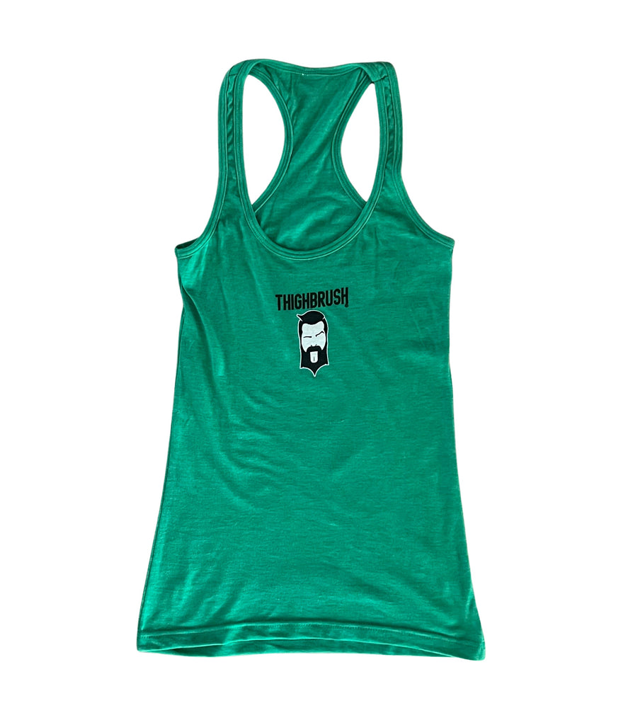 THIGHBRUSH® - CLIMAX CHANGE IS REAL - Women's Tank Top - Green