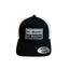 NO BEARD NO BOOTY® COLLECTION by THIGHBRUSH® - Trucker Snapback Hat - Black and White