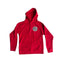 THIGHBRUSH® BEARD RIDING COMPANY - Unisex Hooded Sweatshirt - Red