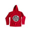 THIGHBRUSH® BEARD RIDING COMPANY - Unisex Hooded Sweatshirt - Red