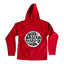 THIGHBRUSH® BEARD RIDING COMPANY - Unisex Hooded Sweatshirt - Red