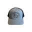 THIGHBRUSH® BEARD RIDING COMPANY - Trucker Snapback Hat - Heather Grey and Black