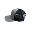THIGHBRUSH® BEARD RIDING COMPANY - Trucker Snapback Hat - Heather Grey and Black