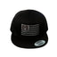 THIGHBRUSH® Patriotic Trucker Snapback Hat - Flat Bill - Black