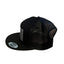 THIGHBRUSH® Patriotic Trucker Snapback Hat - Flat Bill - Black