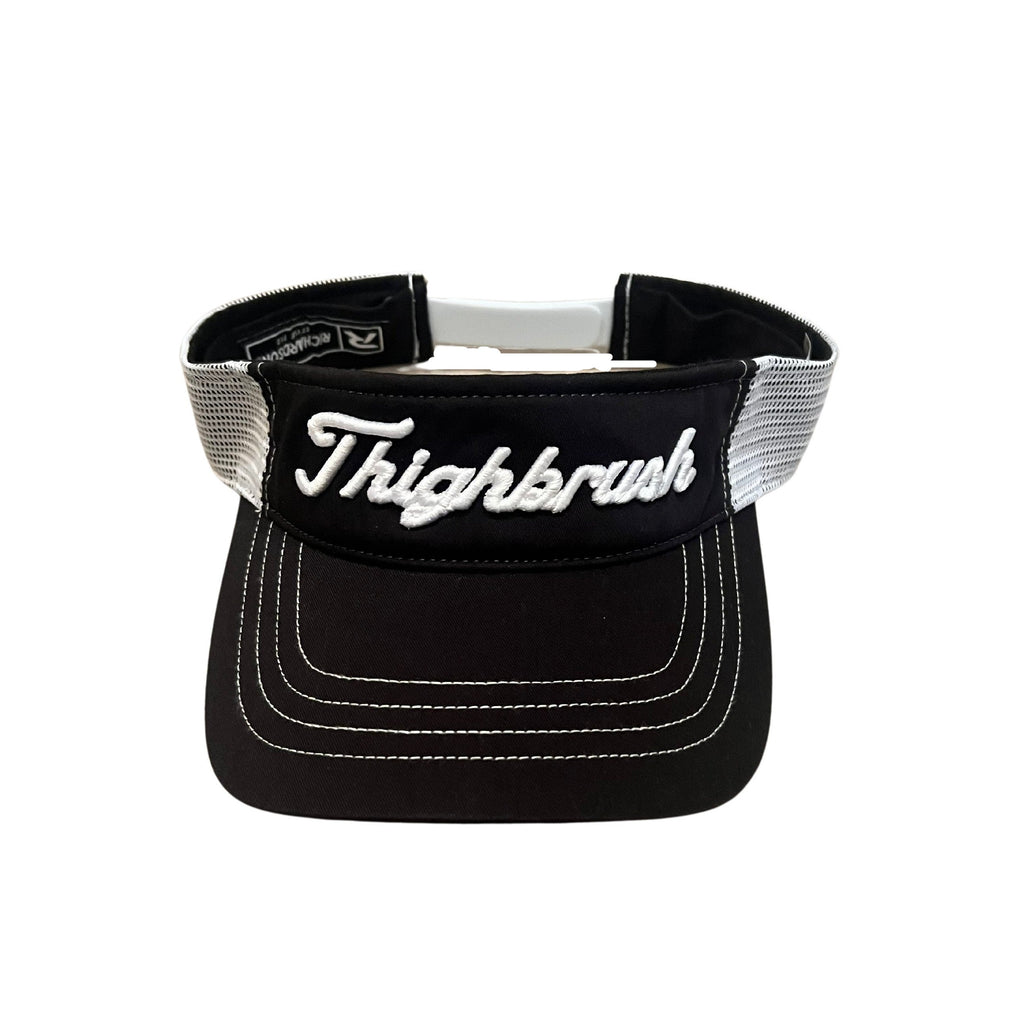 THIGHBRUSH® GOLF - FORE-PLAY - Trucker Snapback Visor - Black