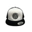 THIGHBRUSH® BEARD RIDING COMPANY - Trucker Snapback Hat - White and Black - Flat Bill