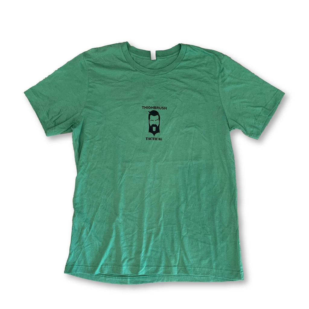 THIGHBRUSH® TACTICAL - ARMED FORCES COLLECTION - "For Those "Special" Ops" - Men's T-Shirt - Green and Black - thighbrush