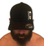 THIGHBRUSH® - SUPPORT 69 - FlexFit Hat - Black