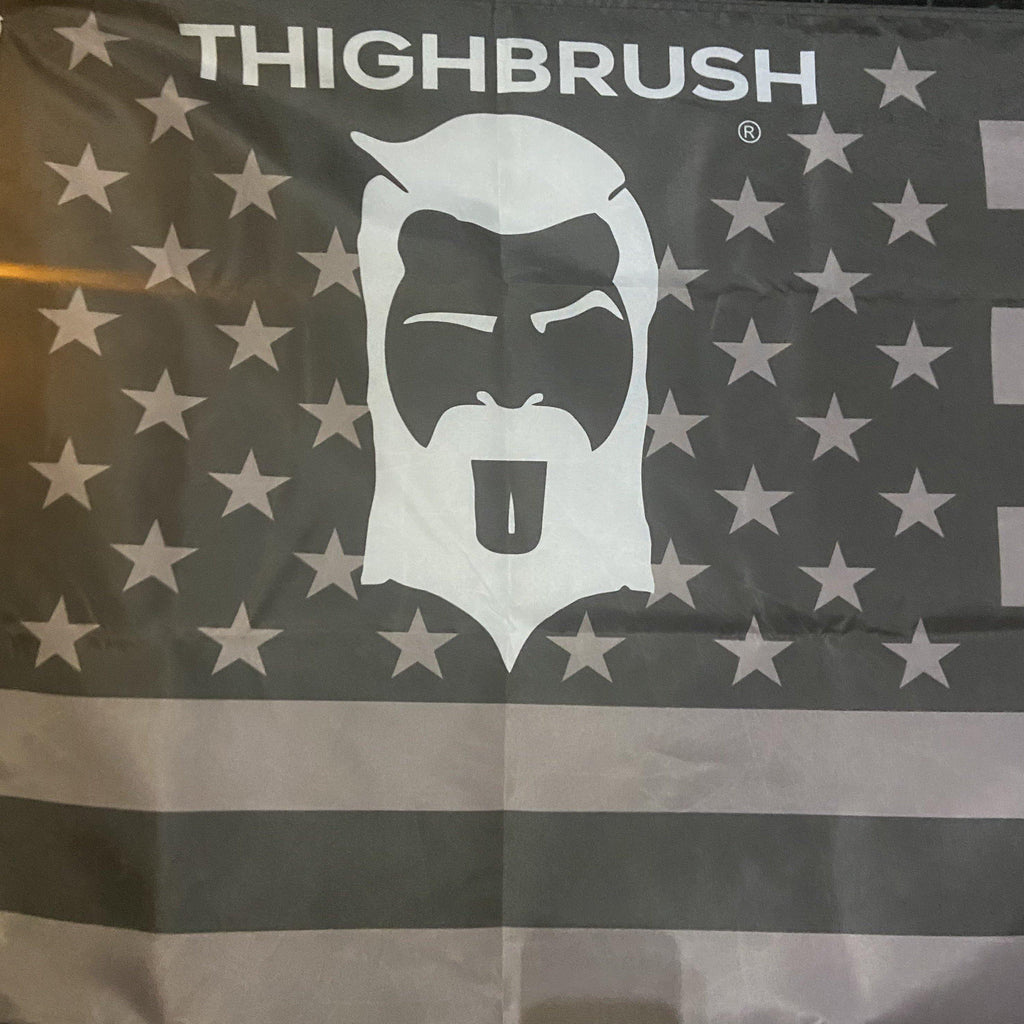 THIGHBRUSH® Logo Patriotic Flag - 3' x 5' - THIGHBRUSH®