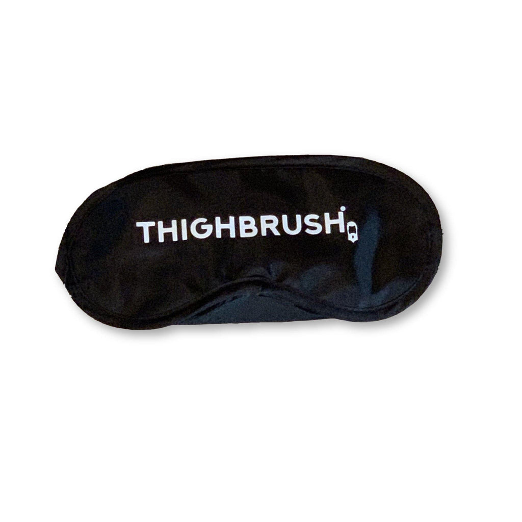 THIGHBRUSH® "THIGHBRUSH" - Satin Sleep Mask - THIGHBRUSH®