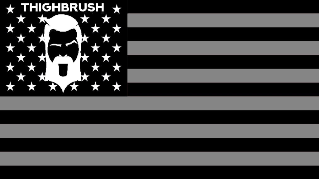 THIGHBRUSH® Logo Patriotic Flag - 3' x 5'