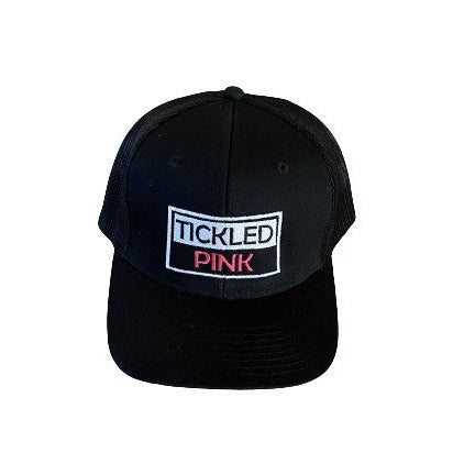 THIGHBRUSH® - TICKLED PINK - Trucker Snapback Hat  - Black