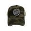 THIGHBRUSH® BEARD RIDING COMPANY - Criss-Cross Ponytail Trucker Snapback Hat - Camo