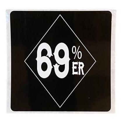 THIGHBRUSH® “69% ER Diamond Collection” - Sticker