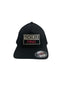 THIGHBRUSH® "TICKLED PINK" - FlexFit Hat - Black