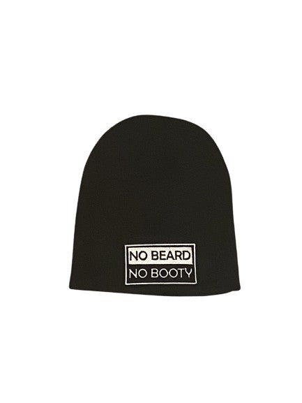 NO BEARD NO BOOTY® COLLECTION by THIGHBRUSH® Beanies - Black