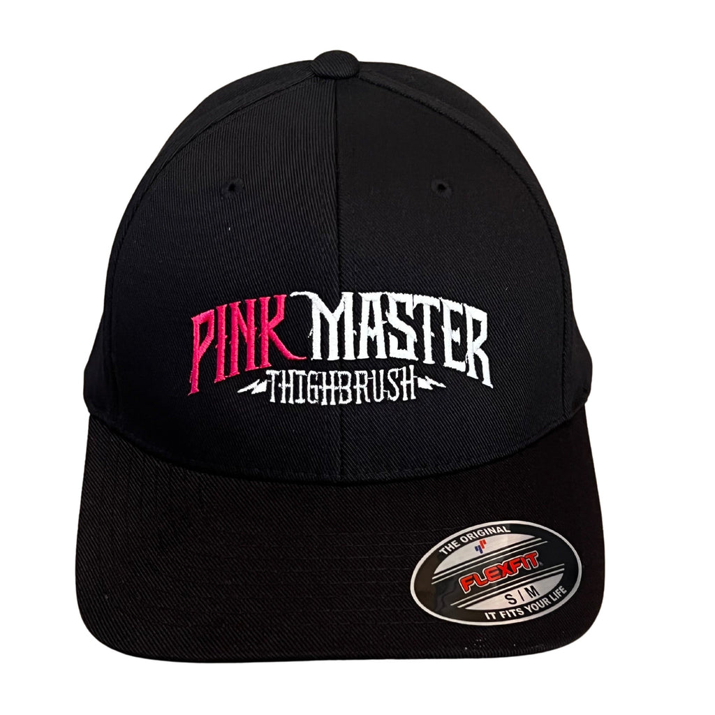 THIGHBRUSH® - PINK MASTER - FlexFit Hat - Black