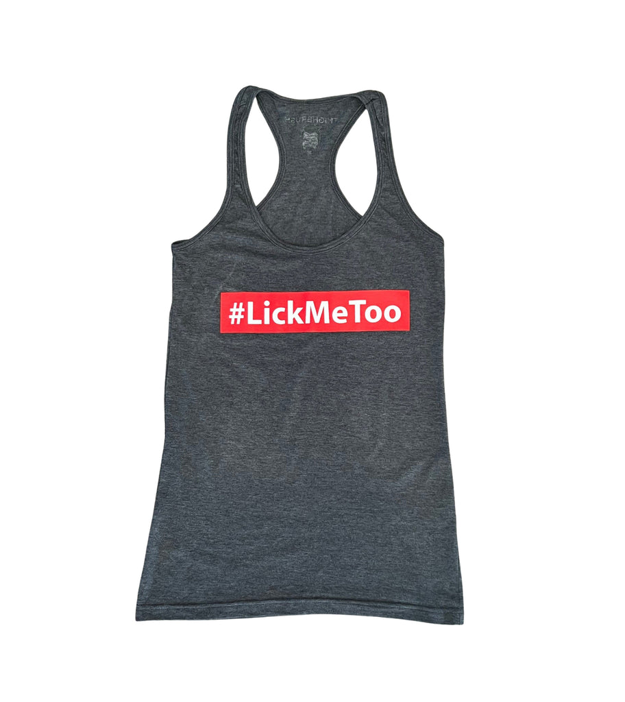 THIGHBRUSH® - #LickMeToo - Women's Tank Top - Charcoal Grey