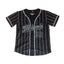 THIGHBRUSH® ATHLETICS - "THIGHBRUSH 69" - MEN'S BASEBALL JERSEY - BLACK