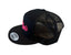 THIGHBRUSH® - OUTLAW - Flat Bill Trucker Snapback Hat - Black with Pink