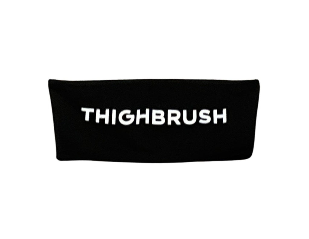 THIGHBRUSH® - Women's Bandeau Top - Black with White