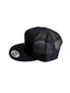 THIGHBRUSH® BEARD RIDING COMPANY - Trucker Snapback Hat - Black - Flat Bill