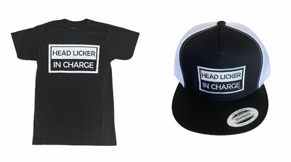 NEW DROPS!! THIGHBRUSH® "HEAD LICKER IN CHARGE" T'S, HATS & BEANIES!
