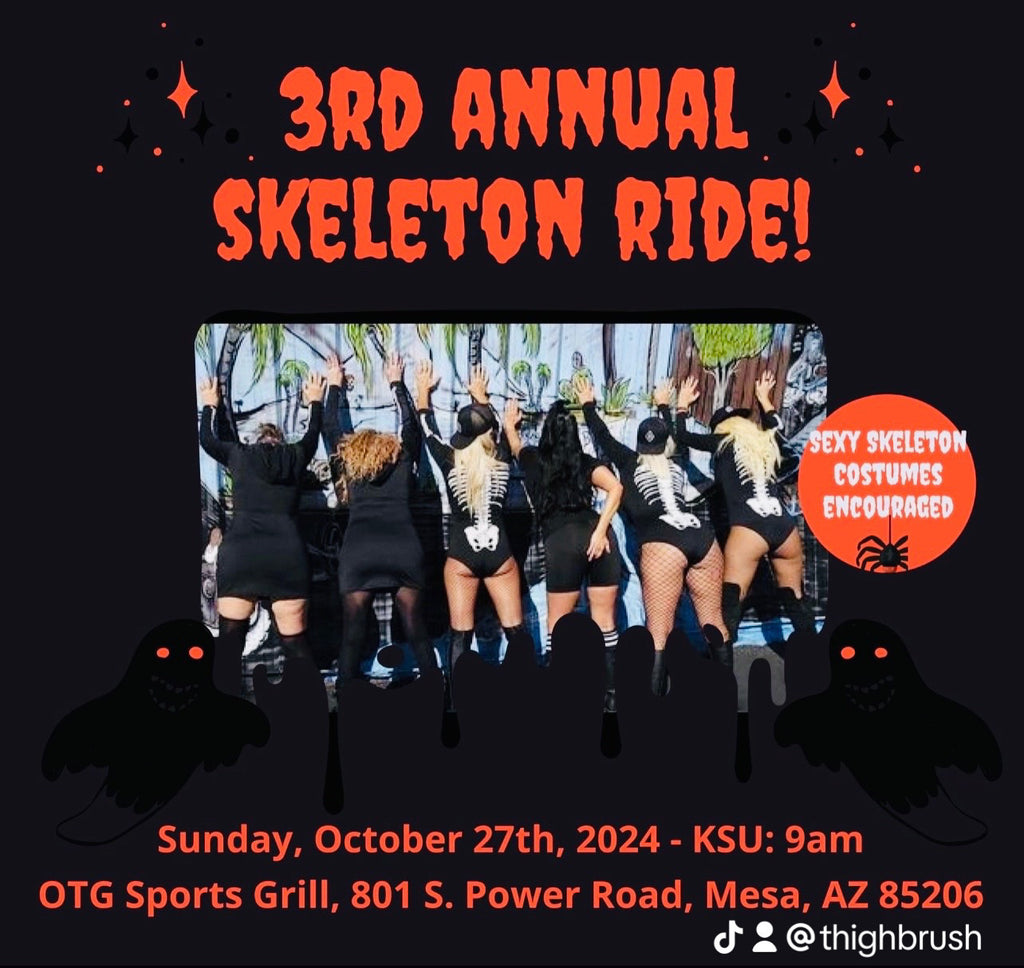 3rd Annual Skeleton Ride - October 27, 2024 - OTG Sports Grill - Mesa, AZ