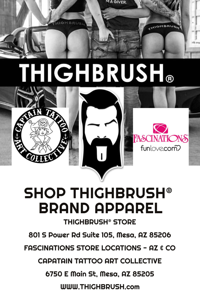 SHOP THIGHBRUSH® BRAND APPAREL IN-STORE OR ONLINE!