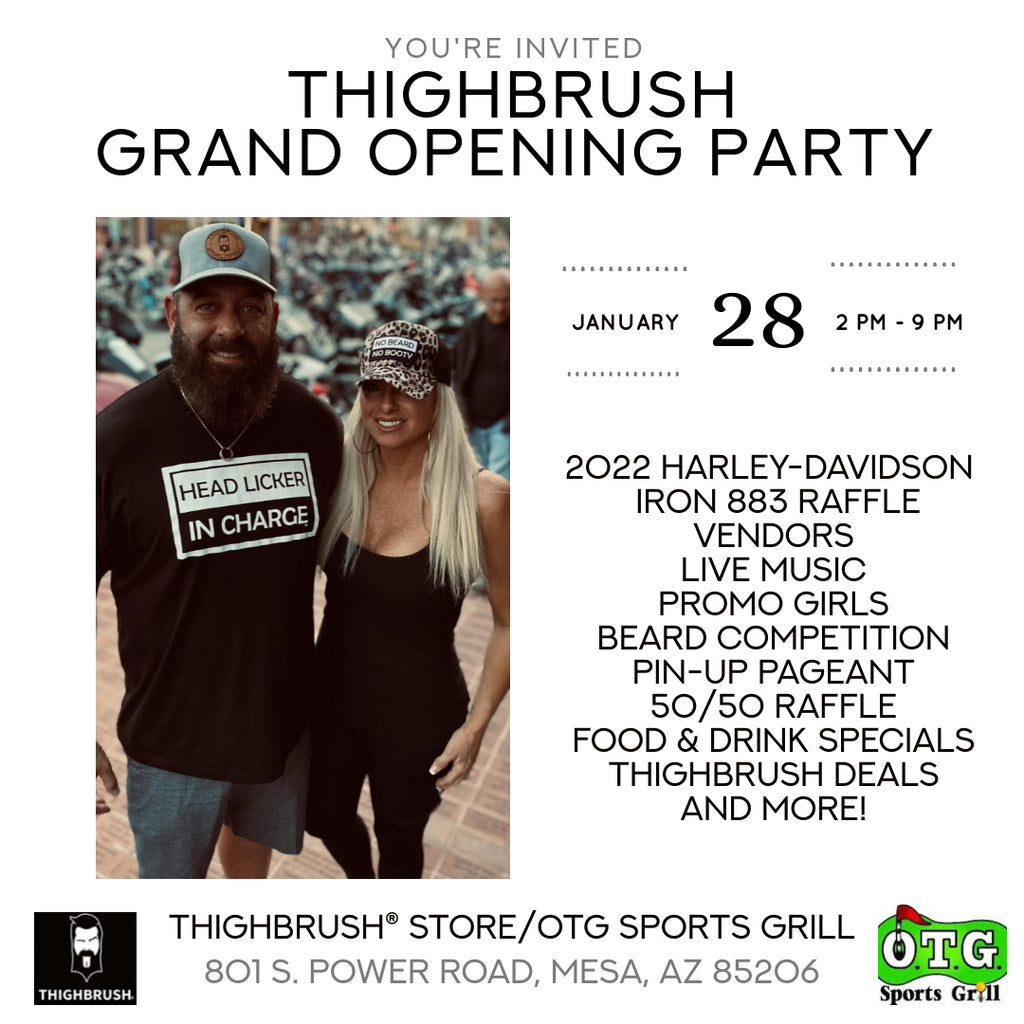 THIGHBRUSH GRAND OPENING & OTG SPORTS GRILL'S GRAND RE-BRAND PARTY 1-28-2023