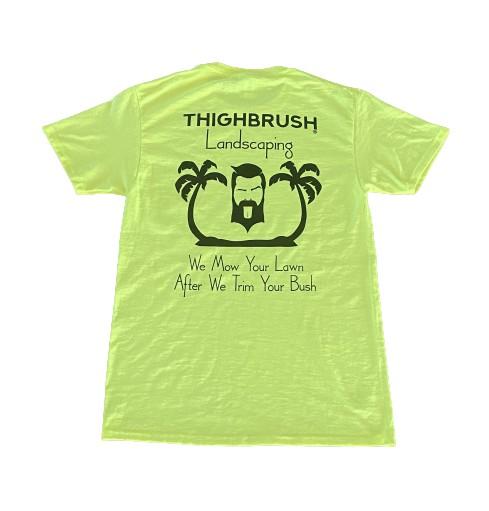Brand New "THIGHBRUSH® LANDSCAPING" MEN'S T-SHIRT