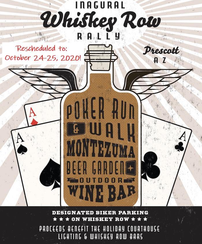 New Date!!  Inaugural Whiskey Row Rally - October 24-25, 2020 - Prescott, AZ - THIGHBRUSH®