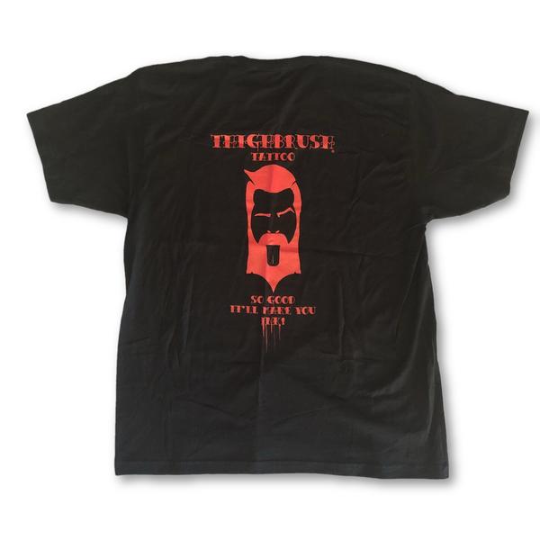 THIGHBRUSH TATTOO - "So Good It’ll Make You Ink!" Men’s T-Shirt