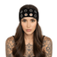THIGHBRUSH® - Women's Grommet Headband - Black