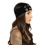THIGHBRUSH® - Women's Grommet Headband - Black