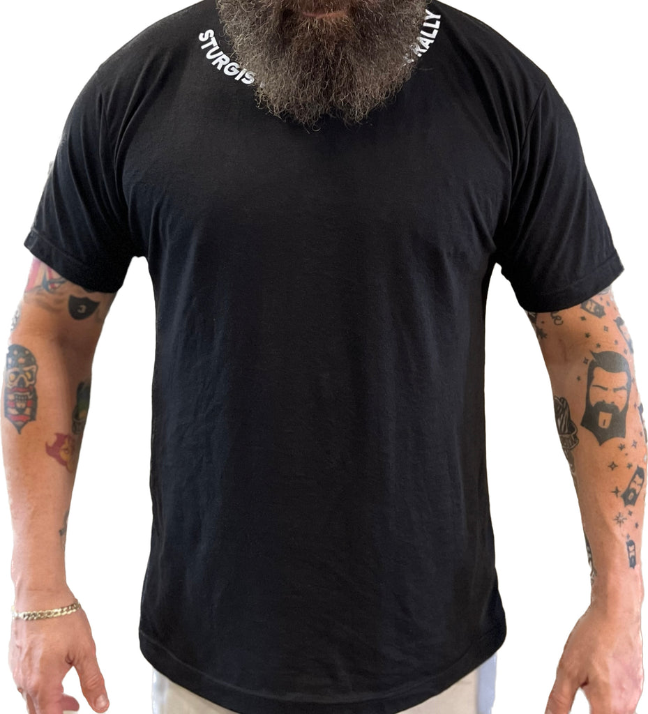 THIGHBRUSH® - STURGIS 84 - Men's T-Shirt - Black