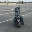 THIGHBRUSH® - LOGO BLAST - Water Repellent Motorcycle Cover and Sunshade