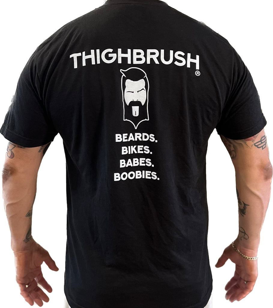 THIGHBRUSH® - STURGIS 84 - Men's T-Shirt - Black