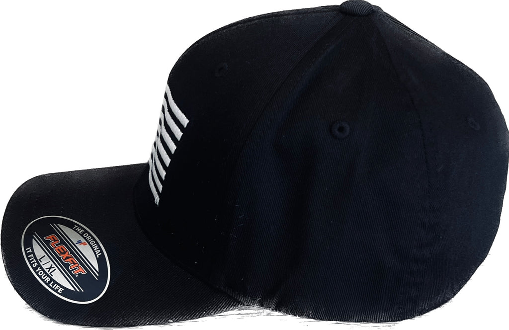 THIGHBRUSH® - Patriotic FlexFit Hat - Black