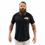 THIGHBRUSH® - STARS AND STRIPES - Men's T-Shirt - Black