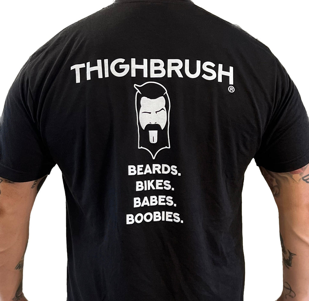 THIGHBRUSH® - STURGIS 84 - Men's T-Shirt - Black