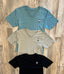 THIGHBRUSH® - Embroidered Men's V-Neck T-Shirt - Face Logo