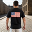 THIGHBRUSH® -STARS AND STRIPES - Men's T-Shirt - Black