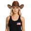 THIGHBRUSH® - STARS AND STRIPES - Women's Tank Top - Black