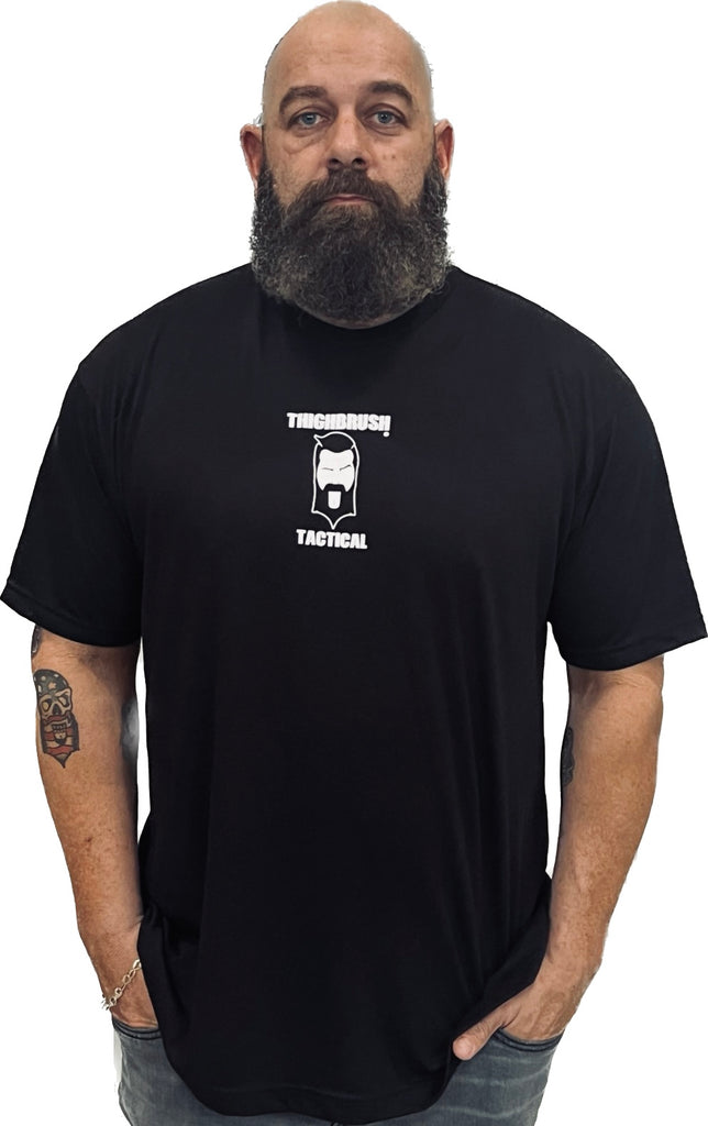 THIGHBRUSH® TACTICAL - CALL OF BOOTY - Men's T-Shirt -  Black