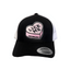 THIGHBRUSH® - LICK ME - Trucker Snapback Hat - Black and White