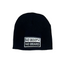 THIGHBRUSH® - NO BOOTY NO BEARD - Un-Cuffed Beanies - Black